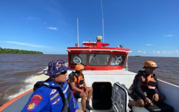 Hari Ketiga Pencarian, Tim SAR Perluas Area Pencarian ABK yang Terjatuh di Perairan Muara Sampit