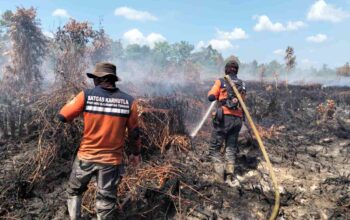 Karhutla Mulai Meningkat, BPB-PK Kalteng Kerahkan Helikopter dan Ratusan Personel Patroli