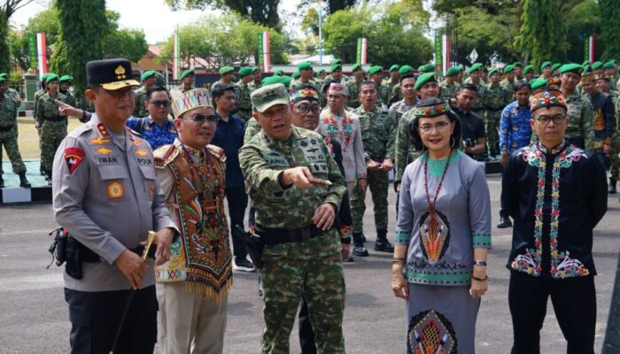 Peresmian Patung Jenderal Sudirman dan Tambun Bungai Tandai Penguatan Nilai Kepahlawanan di Makodam XXII