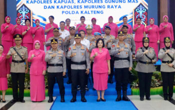 3 Kapolres dan Pejabat Utama Polda Kalteng Berganti, Kapolda Minta Segera Adaptasi