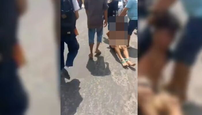 Pria Pukul Anak Penyandang Disabilitas saat Diduga Curi Mobil di Sampit, Ditangkap Warga