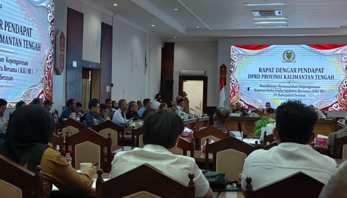 RDP DPRD Kalteng Hasilkan Dua Keputusan, Pengurus Baru Tetap Minta Audit