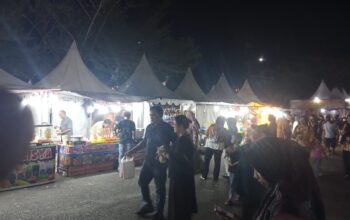 Pedagang Keluhkan Tarif Sewa Stan Pasar Malam HUT Pulang Pisau, Panitia Sebut Dikelola EO dan Disperindagkop