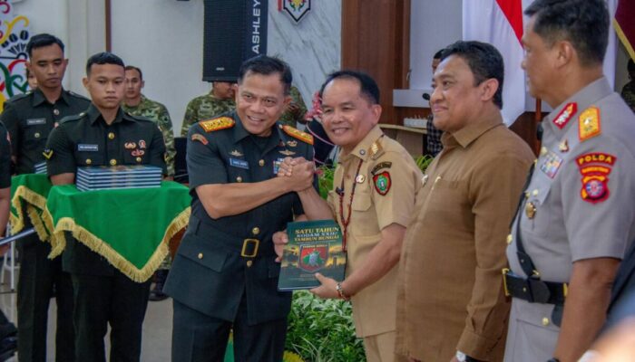 HUT ke-1 Kodam XXII/Tambun Bungai, Agustiar Sabran Tekankan Pentingnya Sinergi untuk Kalteng