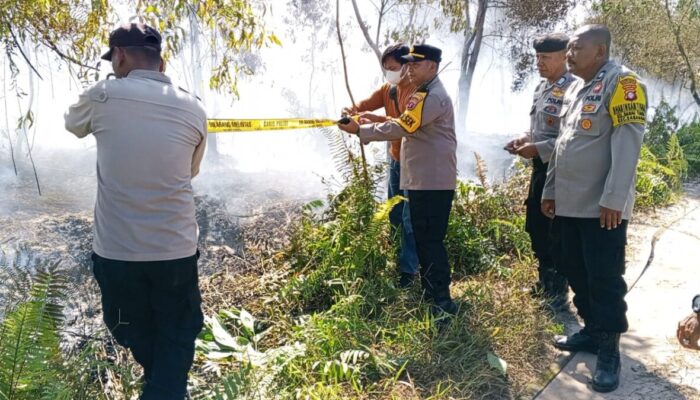 Api Membakar 1,7 Hektare Lahan di Kalampangan, Petugas Bergerak Cegah Karhutla Meluas