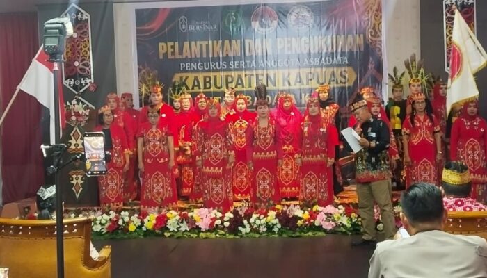 Pebrianie Kembali Pimpin Asbadata Kapuas, Dorong Pelestarian Budaya Dayak dan Pariwisata