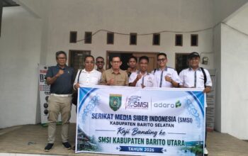 SMSI Barito Selatan Kaji Program Organisasi ke Barito Utara, Bahas Sertifikasi dan Penguatan SDM