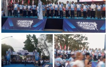 Ribuan Peserta Ramaikan Tambun Bungai Run di Palangka Raya