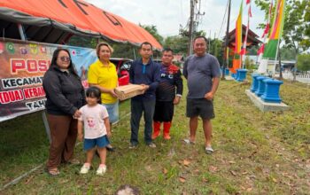 DPRD Salurkan Bantuan untuk Dukung Kesehatan Tim Penanganan Karhutla