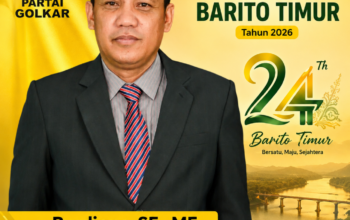 Purdiono Sampaikan Ucapan Selamat Hari Jadi ke-24 Barito Timur