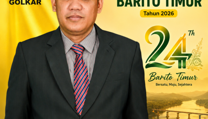 Purdiono Sampaikan Ucapan Selamat Hari Jadi ke-24 Barito Timur