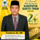 Purdiono Sampaikan Ucapan Selamat Hari Jadi ke-24 Barito Timur