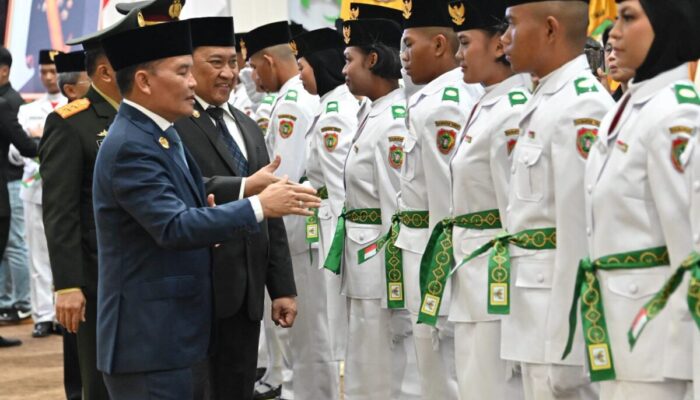 54 Pelajar Kalteng Dikukuhkan Jadi Paskibraka, Siap Kibarkan Merah Putih 17 Agustus