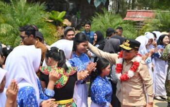 Gubernur Kalteng Sapa Siswa SMAN 1 Balai Riam, Tekankan Pendidikan dan Karakter