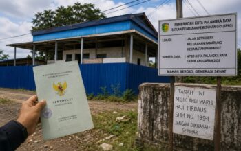 Pembangunan Gedung SPPG di Panarung Dipersoalkan, Ahli Waris Klaim Punya SHM Sejak 1994
