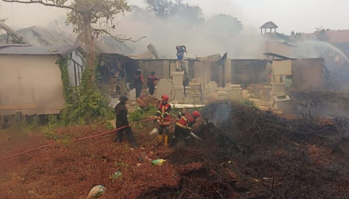 Kebakaran Dasu House of Grill di Palangka Raya Diduga Berasal dari Lahan Gambut