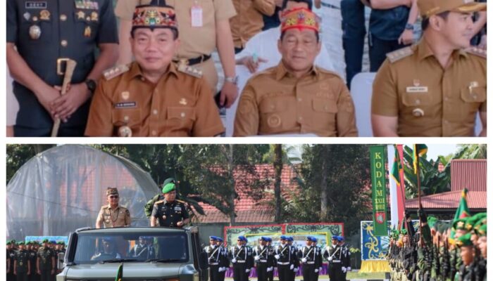 HUT Kodam XXII, Bupati Kapuas Tegaskan Dukungan Sinergi TNI