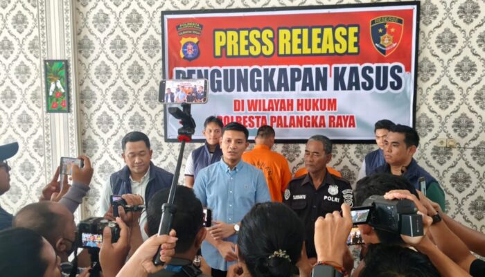 Dua Pria Ditangkap Usai Bakar Lahan untuk Bersihkan Area di Palangka Raya