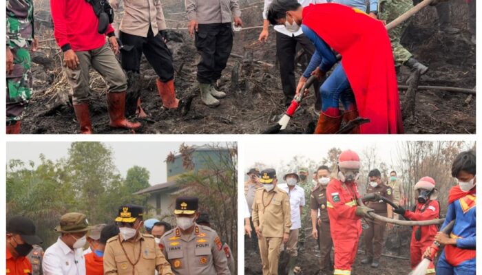 Pelajar Berkostum Superman Padamkan Karhutla, Dapat Beasiswa dari Kementerian Kehutanan