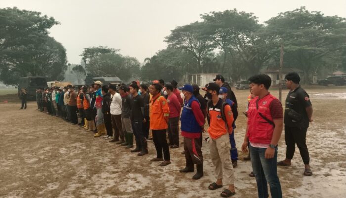 Jelang Bertugas, Satgas Karhutla Polresta Palangka Raya Perkuat Kesiapan Lewat Apel Gabungan