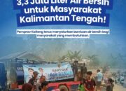 Hadapi Kemarau dan Karhutla, Pemprov Kalteng Salurkan Air Bersih hingga Masker untuk Warga