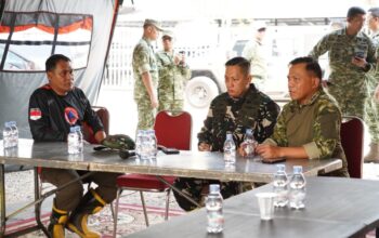 Cegah Karhutla, Pangdam XXII/TB Pantau Kondisi Lahan Gambut Guntung Damar