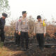 Kapolda Kalteng Cek Lahan Bekas Karhutla di Manduhara, Asap Hilang Usai Disemprot X-Fire
