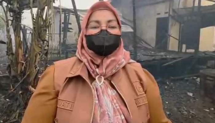 Karhutla Dekati Permukiman di Sampit, Dua Rumah Warga Terbakar