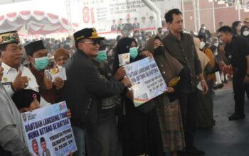 Warga Kapuas Terdampak Karhutla Dapat Bantuan Pangan dari Pemprov Kalteng