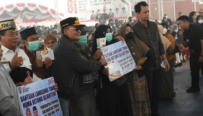 Warga Kapuas Terdampak Karhutla Dapat Bantuan Pangan dari Pemprov Kalteng