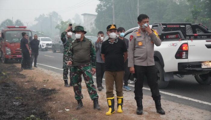 Kekurangan Air Hambat Pemadaman Karhutla di Bukit Rawi, Sumur Bor Segera Dibangun
