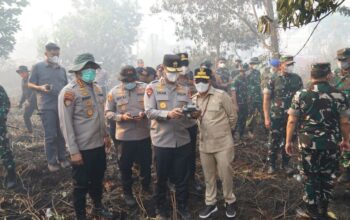 Dari Darat hingga Udara, Ribuan Personel Berjuang Padamkan Karhutla di Kalteng