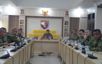 Pangdam XXII/TB Ikuti Evaluasi KDKMP, Sinergi Jadi Kunci Atasi Kendala di Lapangan
