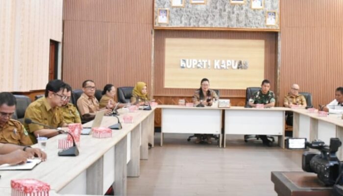 Pemkab Kapuas Bahas Inflasi hingga Koperasi Desa Merah Putih