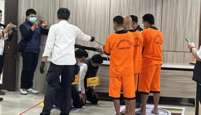 Kasus Gugurnya 3 Polisi Direka Ulang, 8 Tersangka Peragakan 17 Adegan