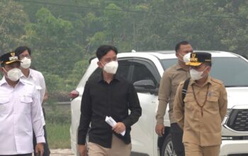 Wapres Gibran Tinjau Penanganan Karhutla di Kalteng, Gubernur Agustiar Sambut Langsung