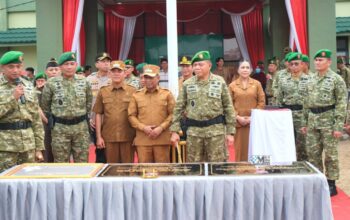 Pangdam Tambun Bungai Berharap Kodim dan Denzipur Hadir Beri Manfaat Nyata bagi Warga Murung Raya
