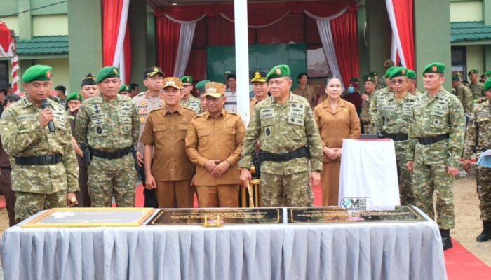 Pangdam Tambun Bungai Berharap Kodim dan Denzipur Hadir Beri Manfaat Nyata bagi Warga Murung Raya