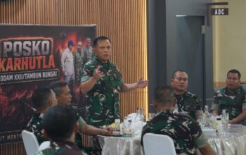 Pangdam XXII/TB Minta Jajaran Siapkan Penguatan Struktur Organisasi 2027