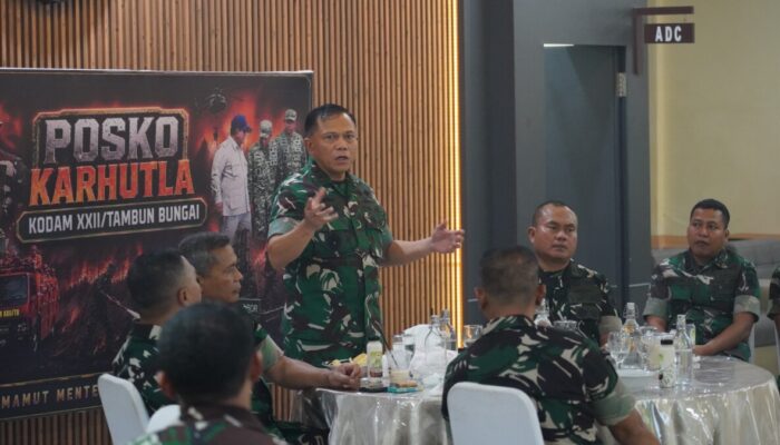 Pangdam XXII/TB Minta Jajaran Siapkan Penguatan Struktur Organisasi 2027