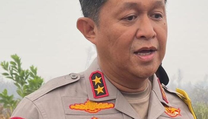 Kabut Asap Karhutla, Kapolda Kalteng Ingatkan Warga Pakai Masker dan Jaga Kesehatan