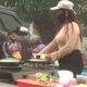 Saat Asap Karhutla Datang, Penghasilan Pedagang Kecil di Sampit Terpukul