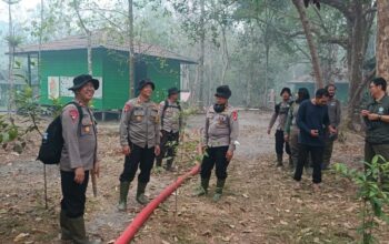 Hujan Guyur Lahan Bekas Karhutla di Tanjung Puting, Brimob Masih Temukan Bara Api