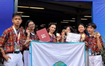 Inovasi Filter Air Gambut Antar 6 Murid SMAN 3 Palangka Raya Raih Emas