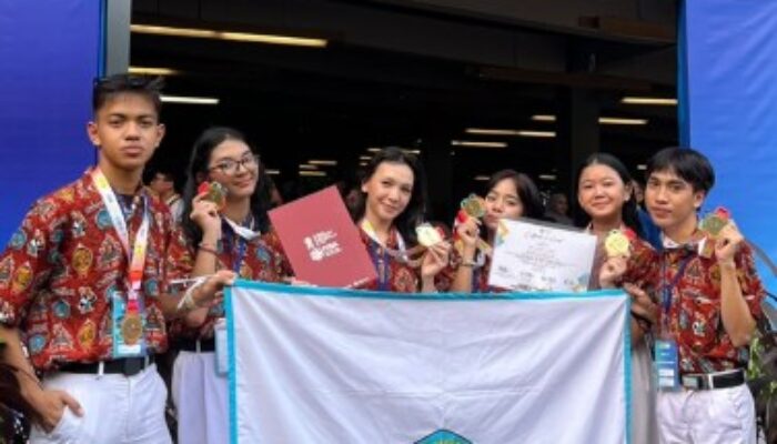 Inovasi Filter Air Gambut Antar 6 Murid SMAN 3 Palangka Raya Raih Emas