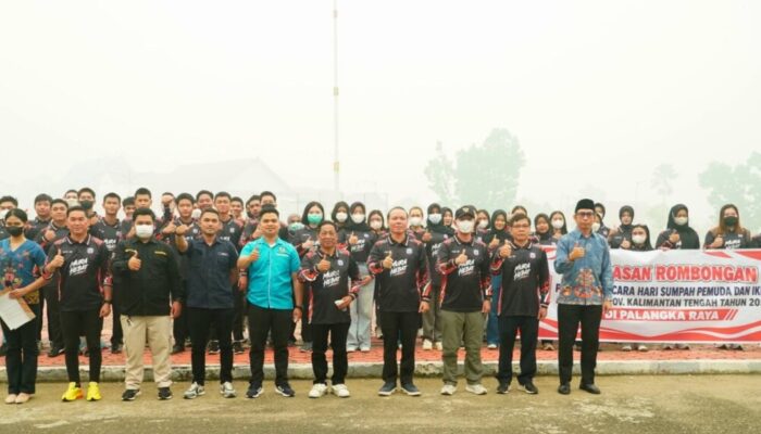 Lepas Kontingen Sumpah Pemuda ke Palangka Raya, Bupati Mura Titip Pesan Persatuan