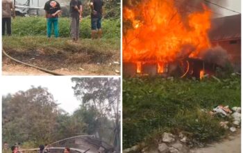 Rumah Kosong 7 Tahun Terbakar di Palangka Raya, Warga Melihat Pengendara Misterius