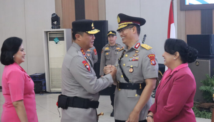 Kapolda Kalteng Lantik Wakapolda Baru, 3 Jabatan Strategis Ikut Berganti