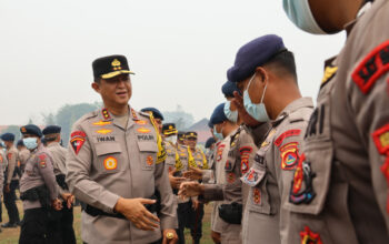 200 Brimob NTB Dikerahkan ke Kalteng, Enam Wilayah Rawan Karhutla Jadi Prioritas
