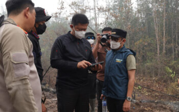 Cegah Api Dekati Permukiman, Kapolda Kalteng Optimalkan Sekat Bakar di Banturung